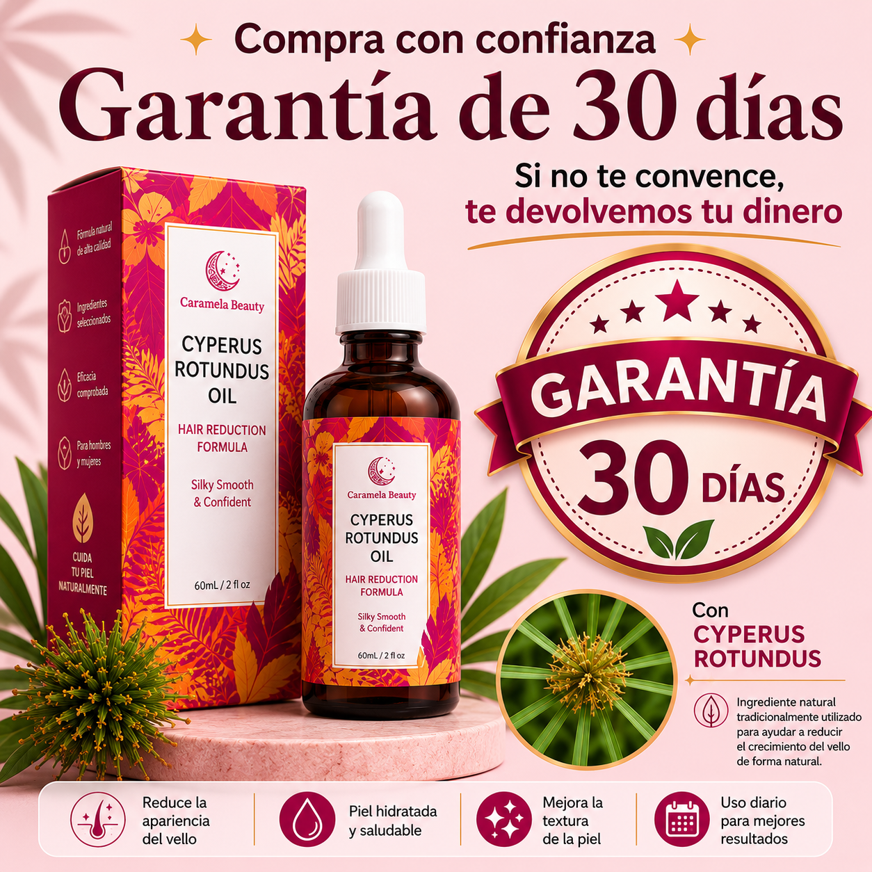 Despídete de la depilación constante.