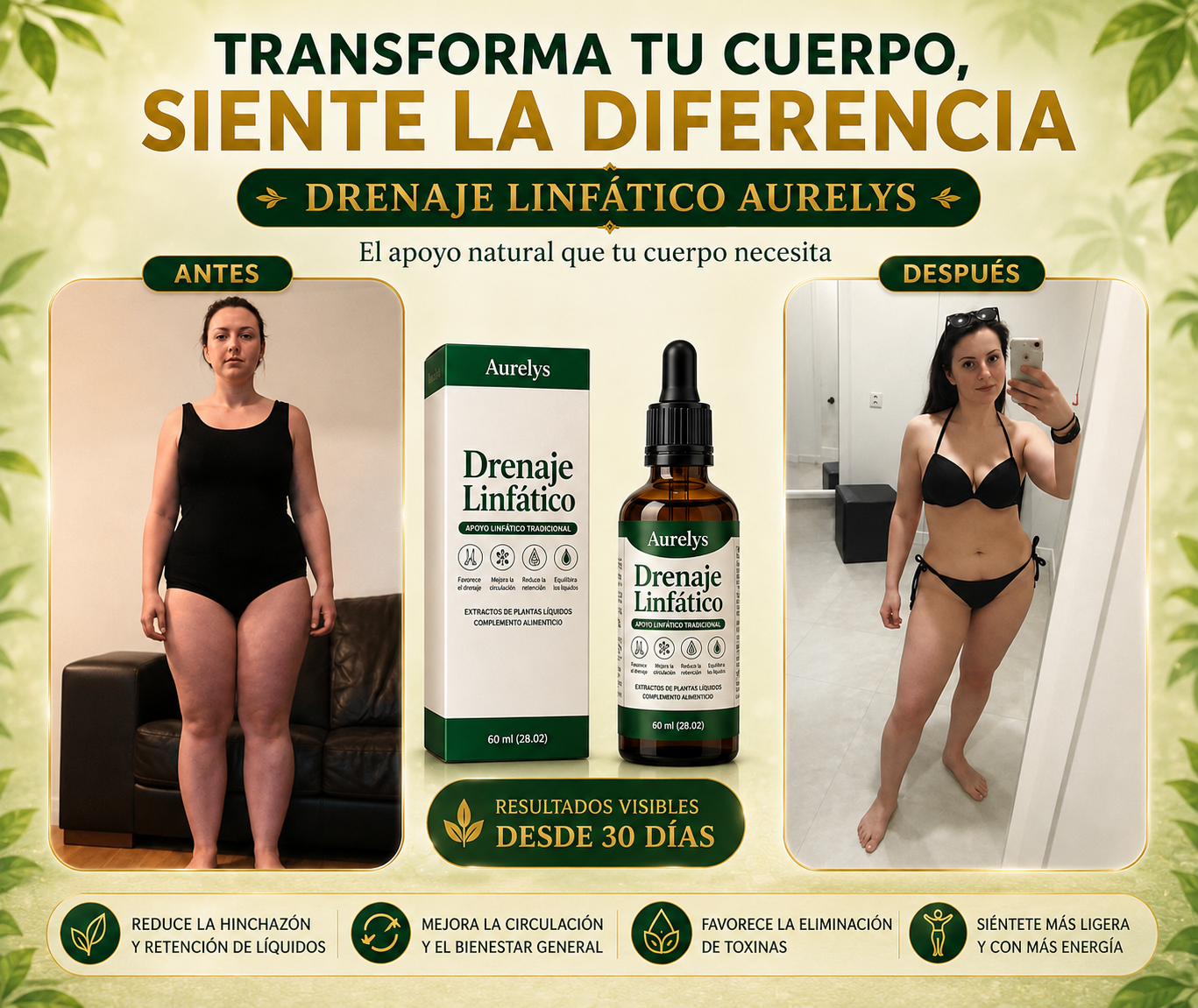 Menos pesadez, más ligereza y bienestar para disfrutar cada día