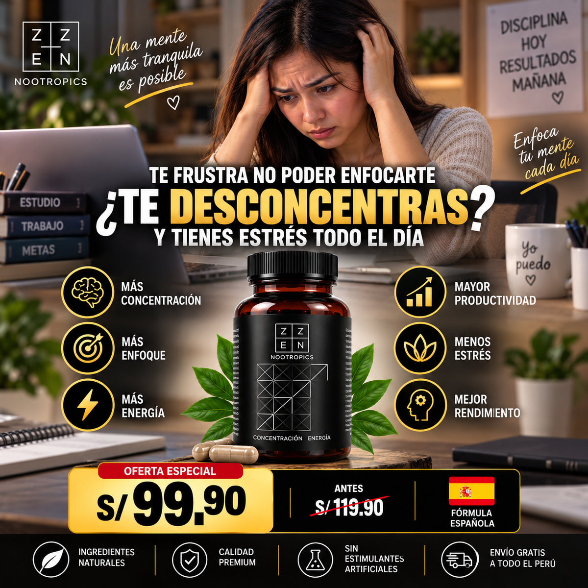 ¿MENTE NUBLADA? RECUPERA TU ENFOQUE ⚡